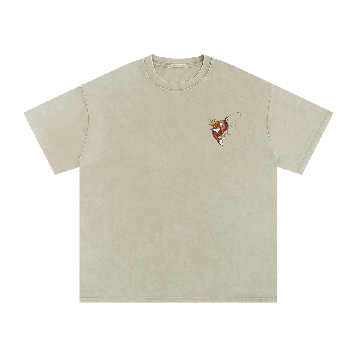 Magikarp's High Life Oversized Cotton T-Shirt