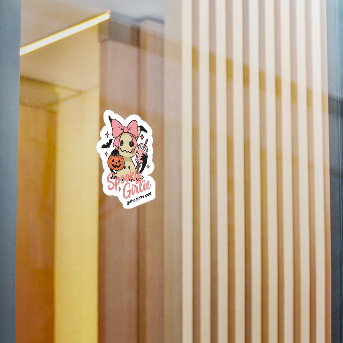 Spooky Girlie Halloween Sticker