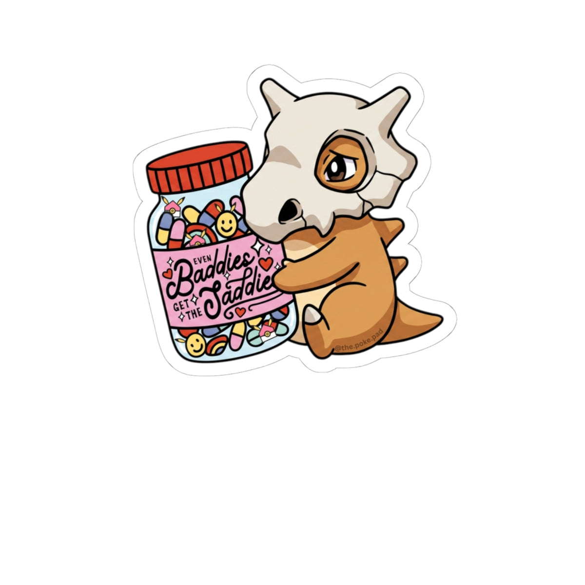 Baddie Cubone Sticker