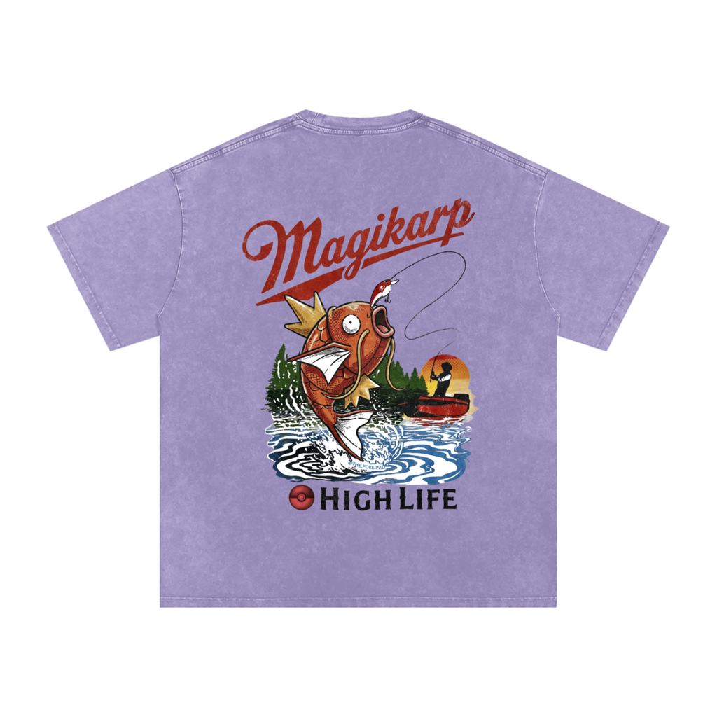 Magikarp's High Life Oversized Cotton T-Shirt